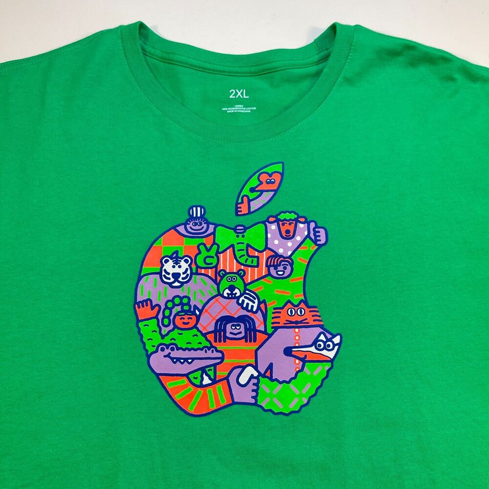 APPLE Summer Camp Employee Tee T Shirt Sz Mens XXL  - NEW Tony Shiau